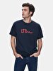 Crew Neck Short Arm Regular Navy T-shirt