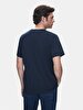 Crew Neck Short Arm Regular Navy T-shirt