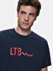 Crew Neck Short Arm Regular Navy T-shirt