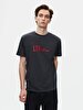 Crew Neck Short Arm Regular Antracite T-shirt