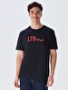 Crew Neck Short Arm Regular Navy T-shirt