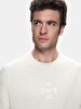 Crew Neck Short Sleeve Regular Beige T-shirt