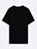 Crew Neck Short Sleeve Regular Black T-shirt