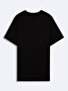 Short Sleeve Crew Neck Regular Black T-shirt