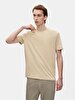 Basic Crew Neck Regular Brown T-shirt