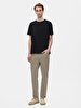 Basic Crew Neck Regular Black T-shirt