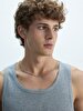 Regular Spaghetti Strap Grey T-shirt