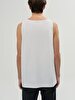 Short Sleeve U-neck Basic White T-shirt