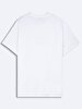Short Sleeve Crew Neck Print Regular White T-shirt