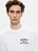 Regular With Print White T-shirt