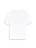 Basic Print With Print Straight Cut Regular White T-shirt