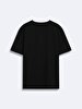 Basic Crew Neck Short Sleeve Regular Black T-shirt