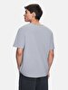Basic Crew Neck Short Sleeve Regular Grey T-shirt