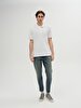 Polo Short Arm Regular White T-shirt