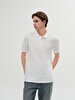 Polo Short Arm Regular White T-shirt