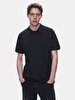 Polo Short Arm Regular Black T-shirt