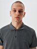 Polo Short Arm Regular Anthracite T-shirt