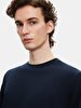 Regular Short Sleeve Navy T-shirt
