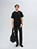 Regular Short Sleeve Black T-shirt