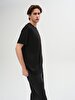 Regular Short Sleeve Black T-shirt