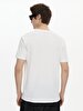 Short Sleeve Crew Neck Print Regular White T-shirt