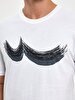 Crew Neck Short Arm Regular White T-shirt