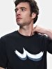 Crew Neck Short Arm Regular Black T-shirt