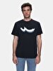 Crew Neck Short Arm Regular Black T-shirt