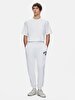 With Print Basic Elastic White Tracksuit