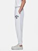 With Print Basic Elastic White Tracksuit