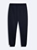 With Print Basic Elastic Navy Tracksuit