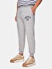 With Print Basic Elastic Grey Tracksuit