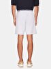 Writing With Print Regular Grey Shorts