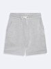 Basic Jacquard Knitting White Shorts