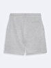 Basic Jacquard Knitting White Shorts