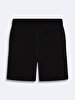 Basic Knitting Black Shorts