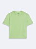 Crew Neck Short Sleeve Regular Green T-shirt