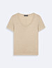 Beige T-shirt