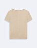 Beige T-shirt