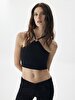 Halter Collar Black Athlete