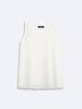 Basic Wide Collar White Athlete