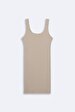 Fine Wicked Beige Dress