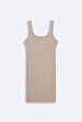 Fine Wicked Beige Dress