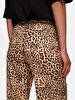 Wide Leg Relaxed Brown Trousers