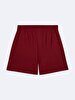 Waist Elastic Short Red Shorts