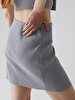 Wicked Mini Grey Skirt