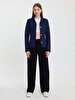 Textured Navy Jacket