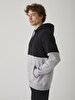 With Hood Black Sweatshirt