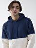 With Hood Navy Sweatshirt