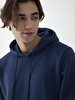 With Hood Navy Sweatshirt